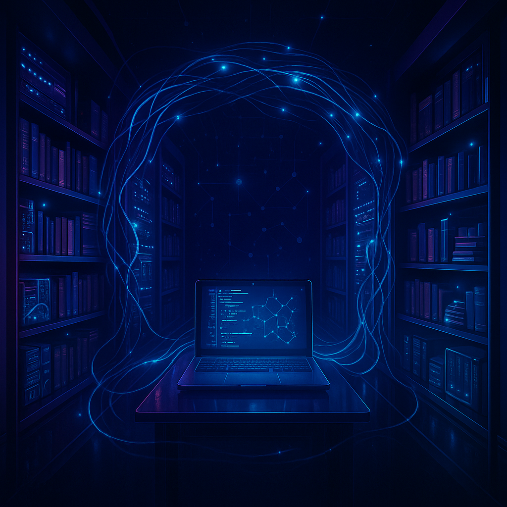 Biblioteca tecnológica conectada a internet